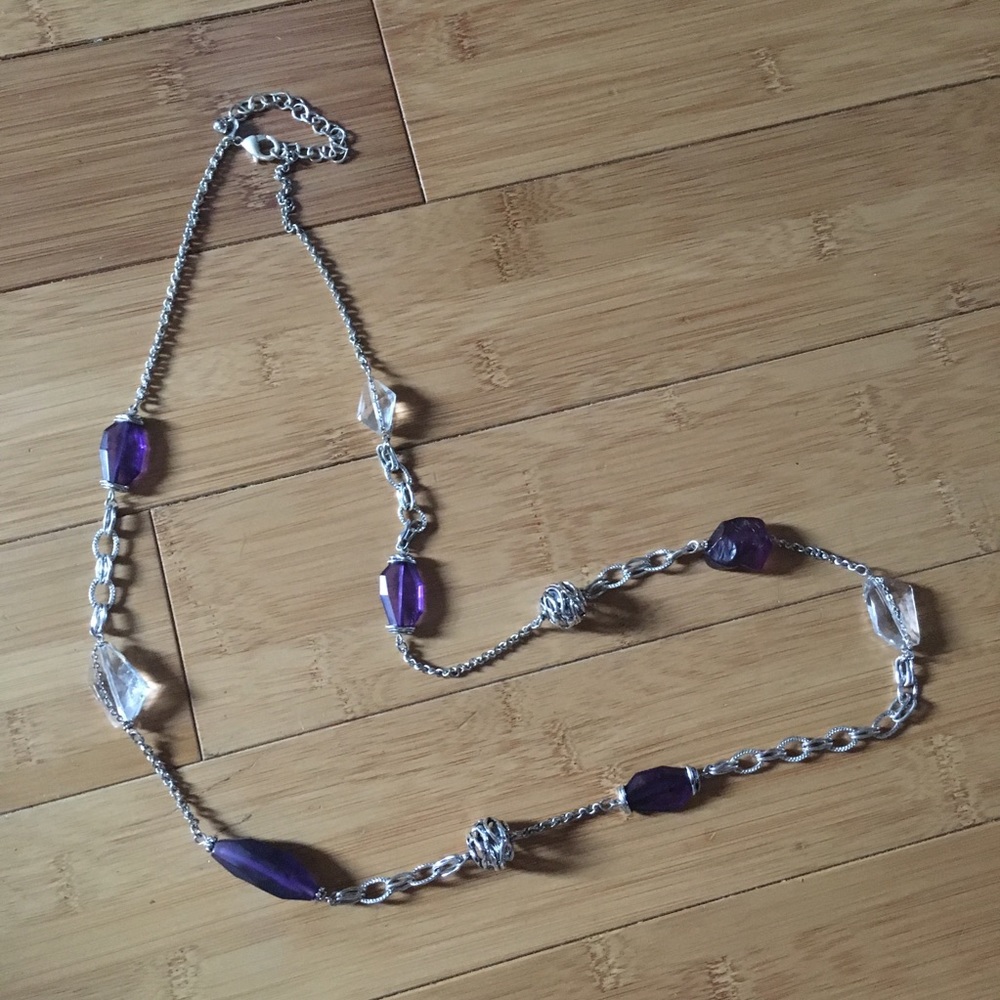 Purple Chico’s necklace